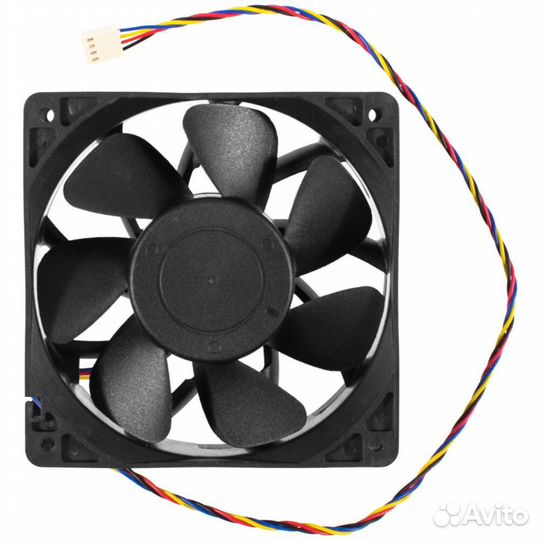 Вентилятор (Кулер) Delta 2,7A 120мм на Asic S9, l3