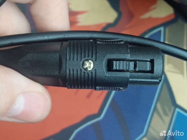 Кабель XLR-Jack6.5 3м