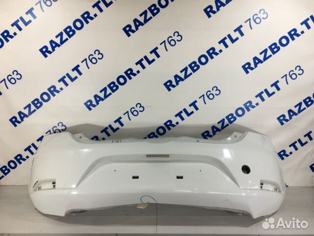 Бампер задний renault sandero 2 1.2 мт хетчбек