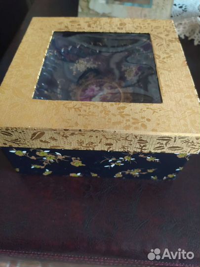 Вазочка в подарочной упаковке, новая