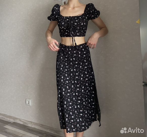 Костюм топ+юбка