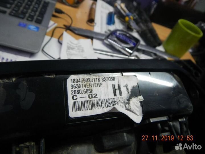 Зеркало правое электрическое Nissan Qashqai J11