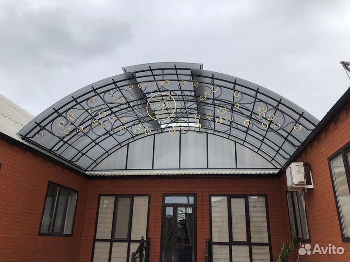 Кованый навесы