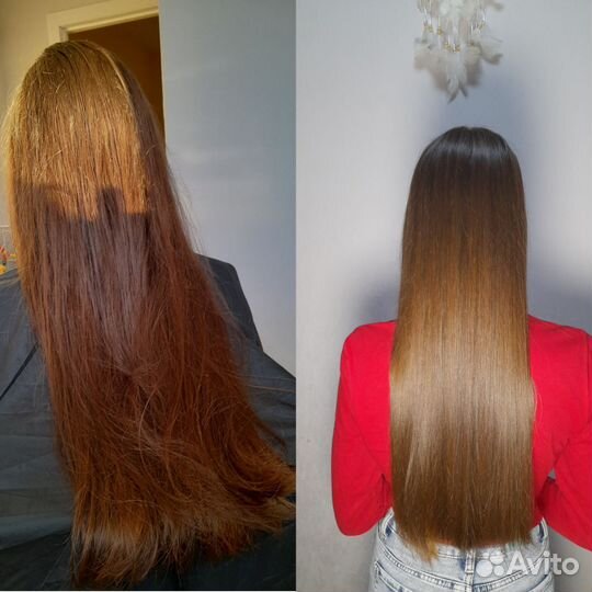 Модель на Ботокс/Кератин/спа уход для волос