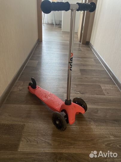 Самокат детский трехколесный бу