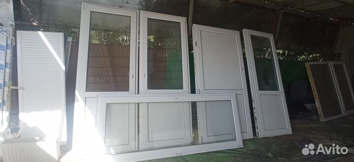 Окна двери бу