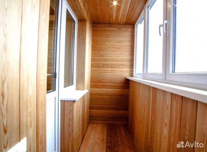 Остекление и отделка балконов