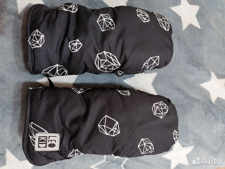 Муфта варежки на коляску leokid