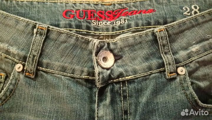 Джинсы жен Guess новые 27,28