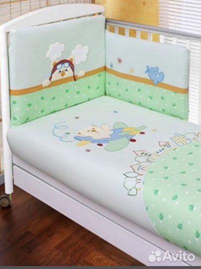 Детское постельное белье Feretti +комплект IKEA