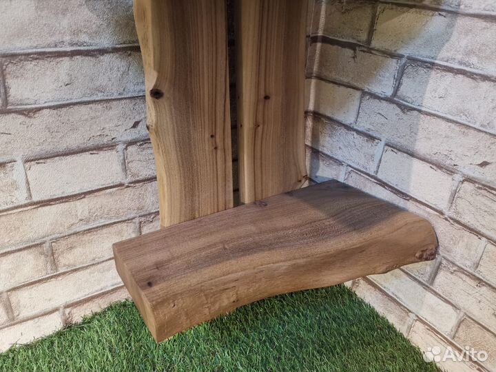 Полка из слэба карагача