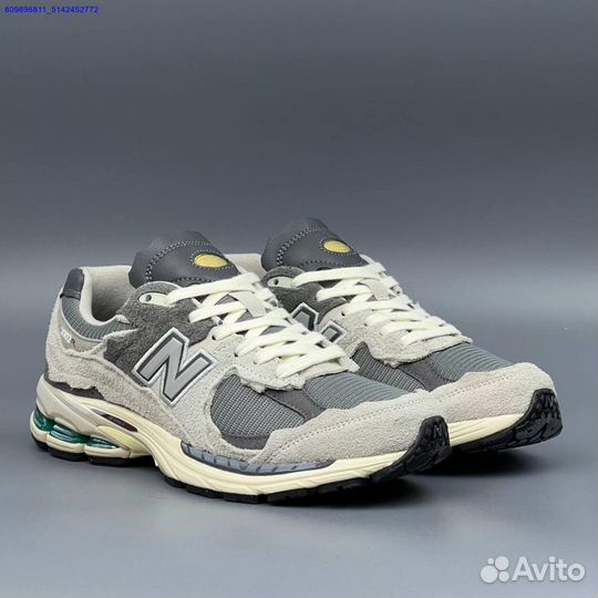 Кроссовки New Balance 2002R Светлые (Арт.51227)