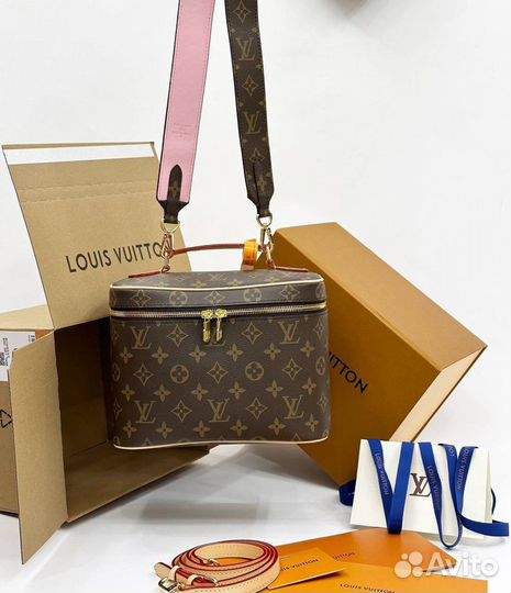 Сумка + косметичка Louis Vuitton хит