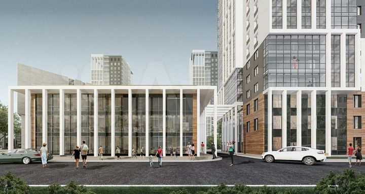 2-к. квартира, 46,8 м², 5/22 эт.