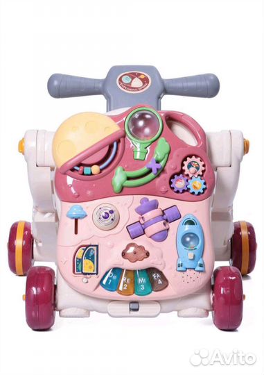 Ходунки каталка baby care traveller 5в1