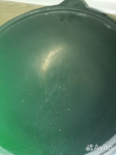 Казан чугунный 8 литров с крышкой новый