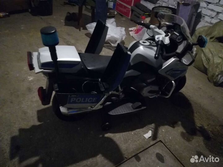 Детский мотоцикл на аккумуляторе машинка