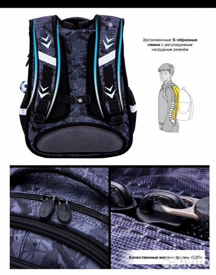 Рюкзак школьный новый