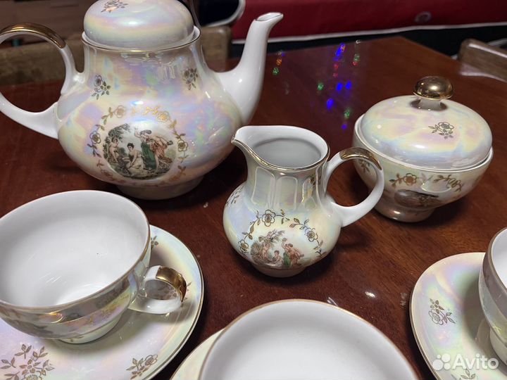 Сервис чайный Мадонна Кахла ГДР