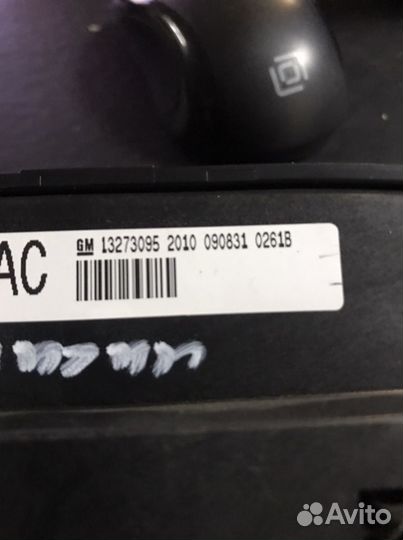 Блок управления климатом opel insignia