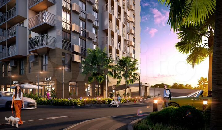 2-к. квартира, 69,2 м², 6/16 эт.