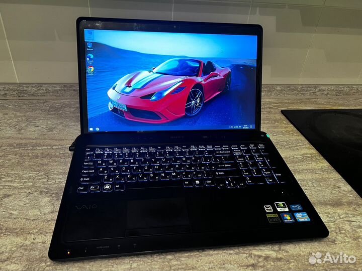 Sony в идеале i5-2410M/GeForce 540M/16 Gb/SSD 256