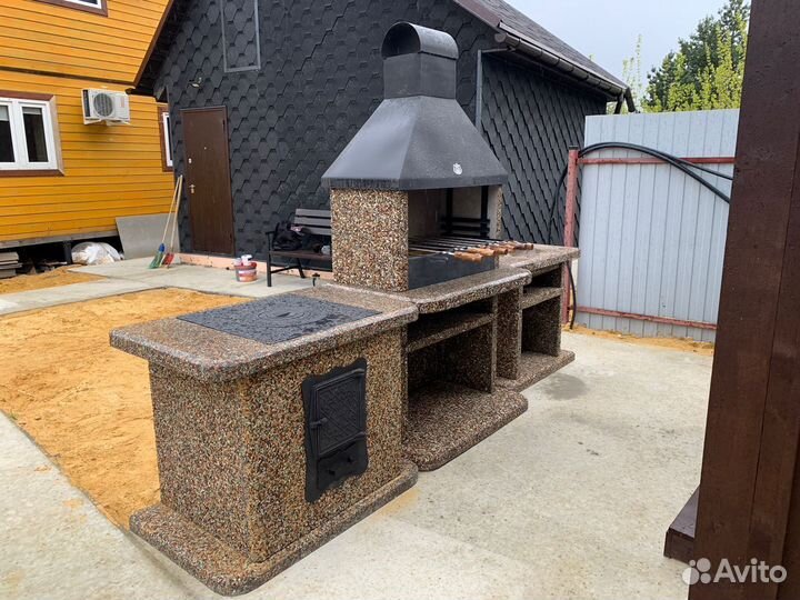 Печи барбекю, гриль, мангал