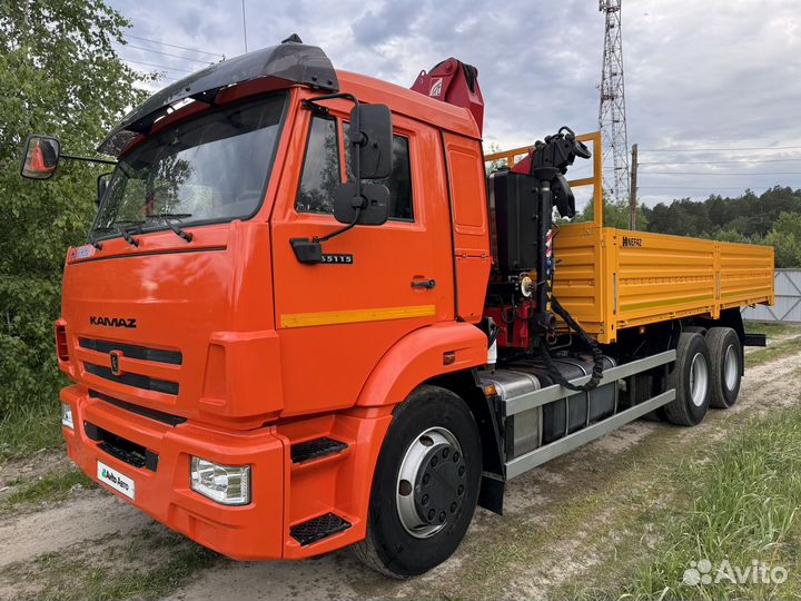 КАМАЗ 65115 с КМУ, 2020