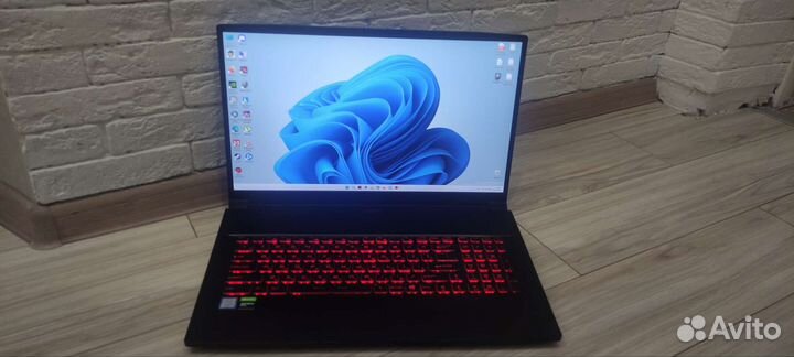 Ноутбук игровой 144Гц/i5/16Gb/ssd/RTX 1650Ti