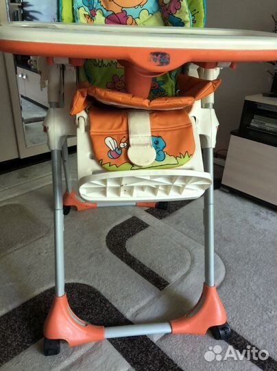 Детский стульчик chicco polly