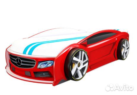 Детская кровать машина