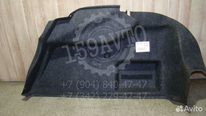 Обшивка багажника Peugeot 206