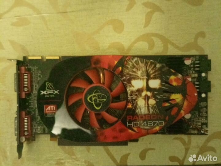 Видеокарта Radeon HD4870