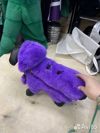 Шубка для собаки норковая