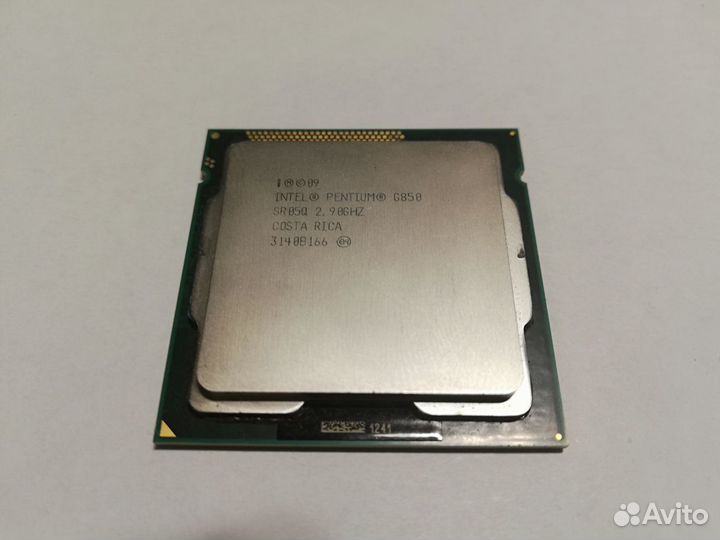 Intel G850,E5405,E5400,E5200
