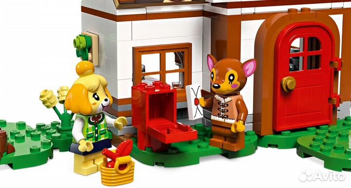 Lego Animal Crossing Посещение дома Изабель 77049