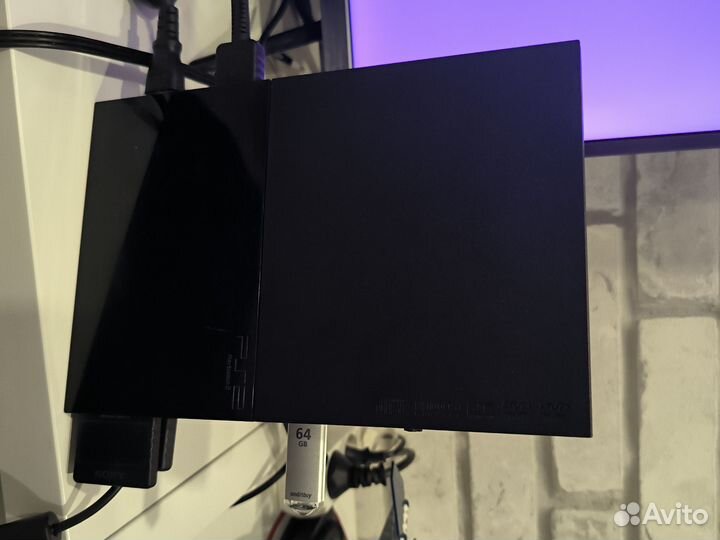 Игровая приставка sony Ps2 прошитая + чипованая