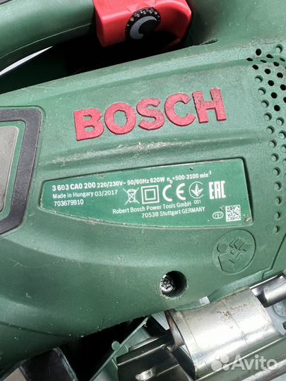 Лобзик bosch pst 900 pel