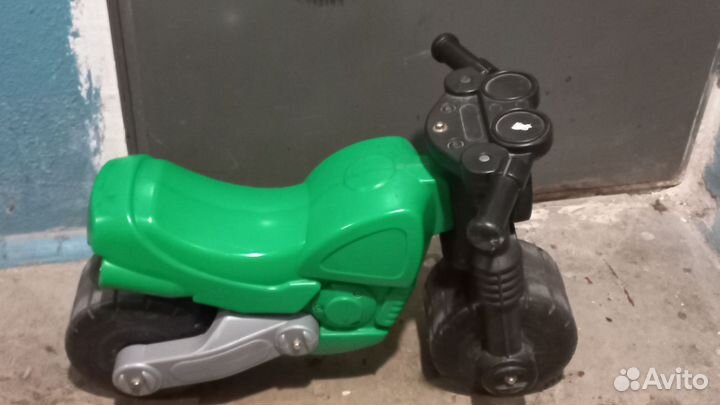 Детский мотоцикл каталка толокар Полесье