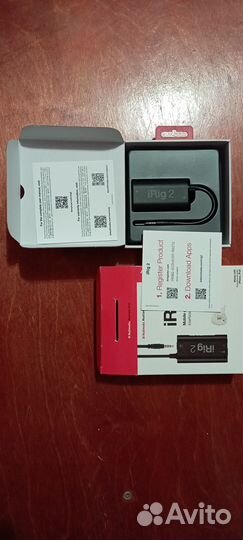 Интерфейс для гитары/баса IK multimedia iRig2