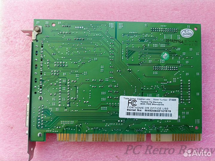 Звуковая карта Creative Sound Blaster AWE64 CT4520