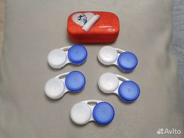 Контейнеры для линз и кейс для хранения новые