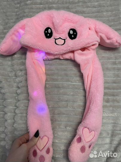 Шапка кролик