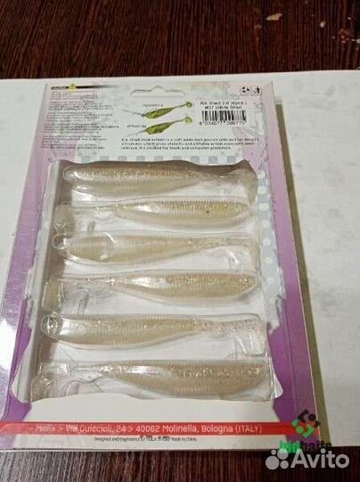 Виброхвост Molix RA Shad 3.8