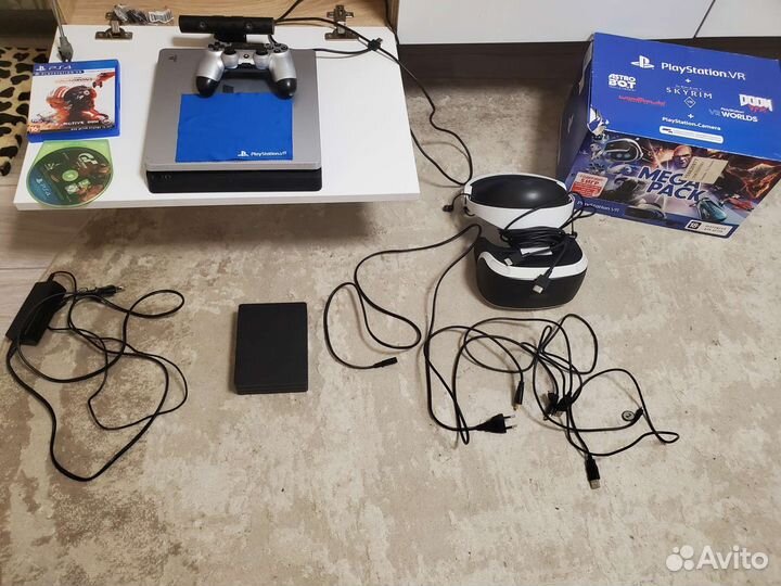 Sony PS4 и psvr 2rv