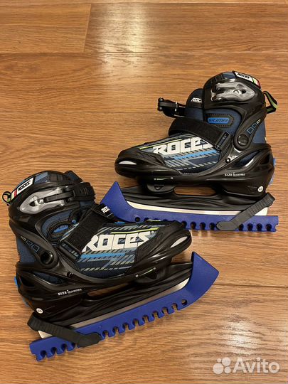 Коньки детские раздвижные