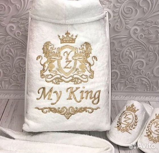 Махровый халат