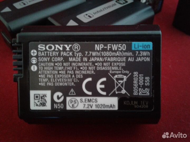 Оригинальный Sony NP-FW50