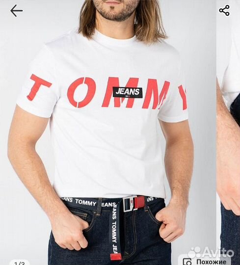 Ремень Tommy Jeans унисекс 95см