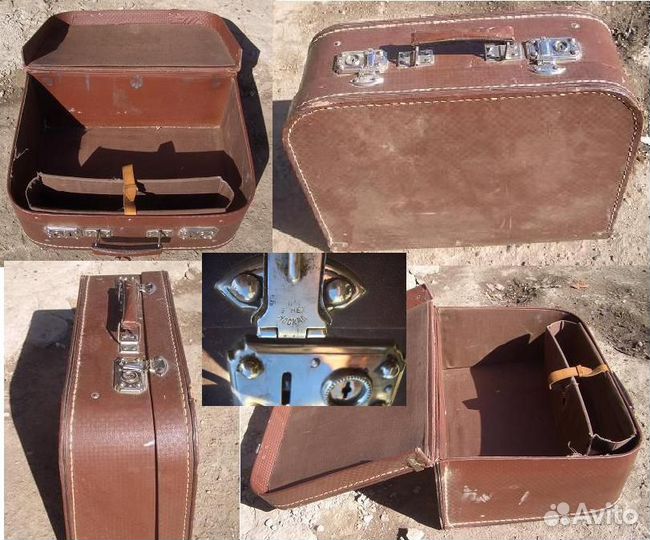 Старинный кофр чемодан